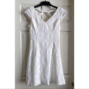 Lilly Pulitzer White Cap Sleeve Dress